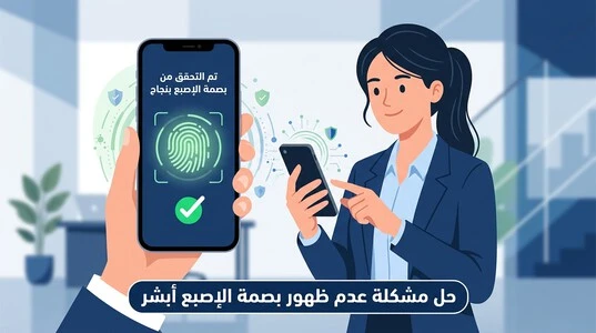 نجاح حل مشكلة عدم ظهور بصمة الإصبع أبشر وإعادة التحقق