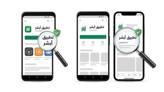 تحميل تطبيق أبشر الرسمي والتحقق من التطبيق