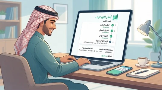 نتائج القبول في أبشر للتوظيف