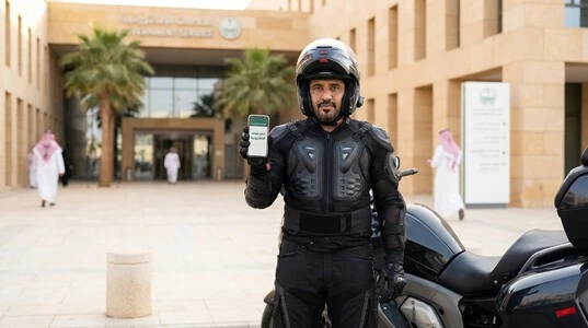 إصدار رخصة دراجة نارية أبشر عبر حجز موعد التدريب واستكمال إجراءات الرخصة