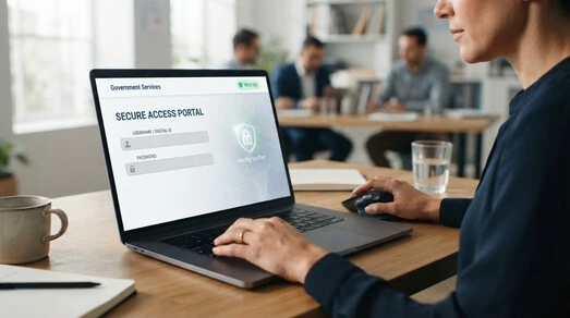 الدخول إلى حساب أبشر لبدء الاستعلام عن التعاميم